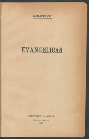 Evangélicas