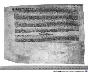 Forma confessionalis et absolutionis pro defensione catholicae fidei contra Turcos. 1487