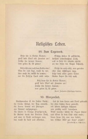 Religiöses Leben
