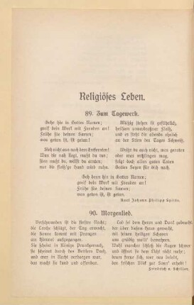 Religiöses Leben