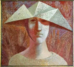 Knabe mit Papiermütze
