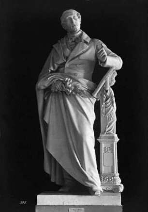 Kolossalstatue Carl Maria von Webers. Das Gußmodell