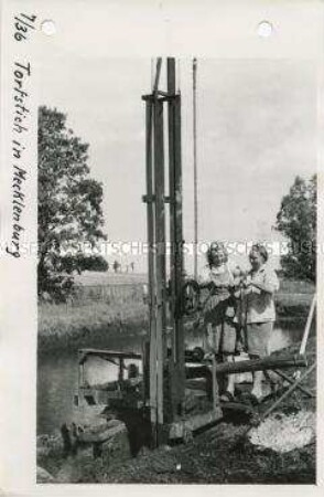 Torfgewinnung in Mecklenburg