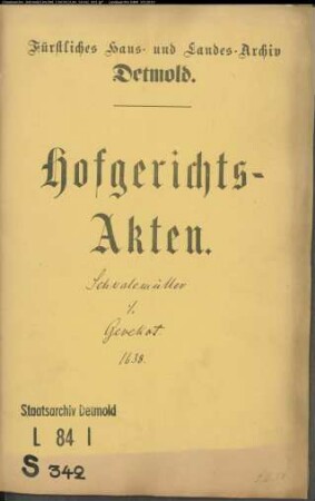 Schwalemüller, Kord gegen Raab Gevekot zu Leese - Schuldforderung