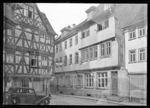 Rathausgasse u.a. Schuhwaren Karl Dreßler, Rechtsanwalt Lantzsch