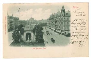 Stettin. Am Berliner Thor