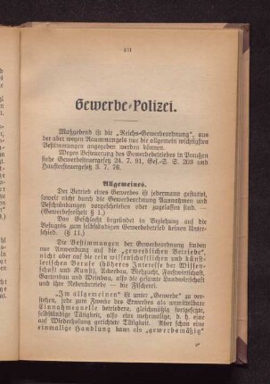 Gewerbe-Polizei