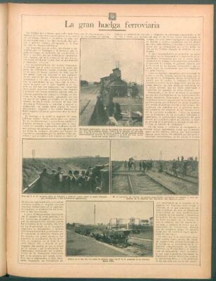 La gran huelga ferroviaria