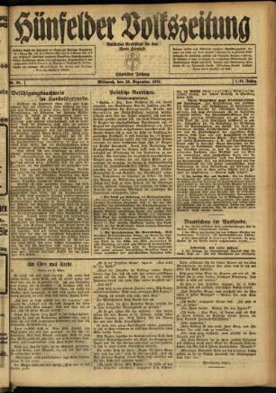 Ausgabe vom Mittwoch, den 10. Dezember 1919.