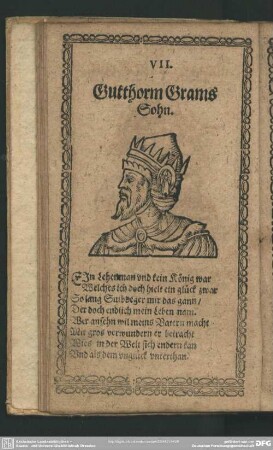 VII. Gutthorm Grams Sohn