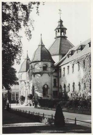 Westpreußen. Pommern. Seebad Zoppot. Eingang zum Warmbad