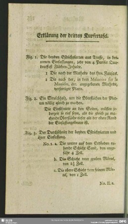 Erklärung der dritten Kupfertafel