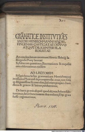 Grammaticae institutiones