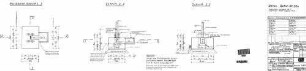 Schorndorf: Empf.-Gebäude Bst.-Überdachung Bst.1 STA,Dach,Schalplan-Detaile,Dachstützen