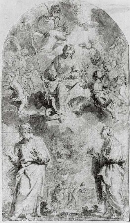 Maria in der Glorie, Entwurf