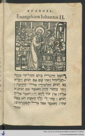 Dominic. II. Post Epiphanias, Evangelium Iohannis II.