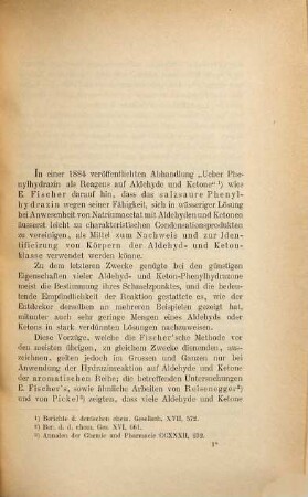 Ueber die Phenylhydrazone einiger aromatischer Aldehyde