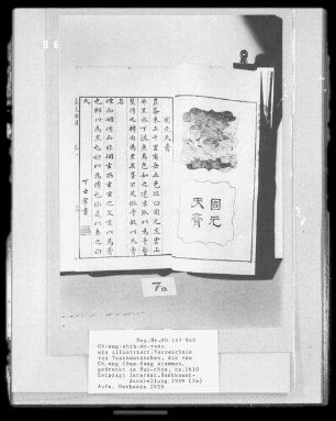 Ch-eng-shih-mo-yuan (illustriertes Verzeichnis von Tuschestäbchen, die von Ch-eng Chün-fang stammen)