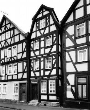 Fachwerkwohnhaus; Alsfeld, Hersfelder Straße 23