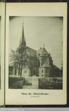 Neue St. Nikolaikirche: Seitenansicht