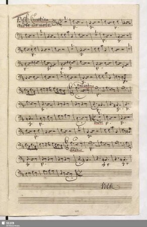 1306. Cavatina: Batti il ferro / Seydelmann, F