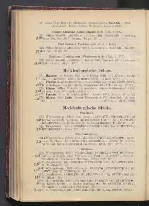 Mecklenburgische Städte