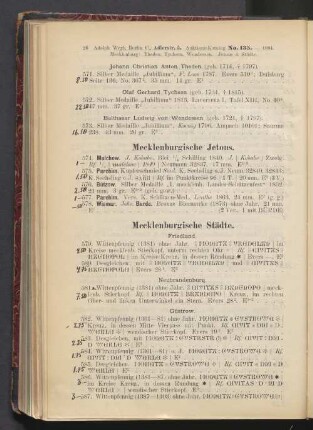 Mecklenburgische Städte