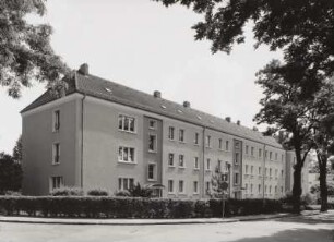 Radebeul, Freiligrathstraße 16/18/20. Wohnhauszeile (um 1955)