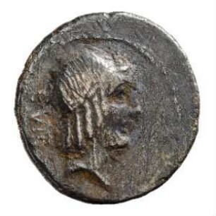 Münze, Denar, 90 v. Chr.