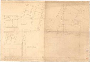 Bestelmeyer, German; Bonn (Nordrhein-Westfalen), Mühlheimerplatz; Verwaltungsgebäude - Mappe 2: Teilgrundriss Keller