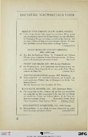 Dienstag, nachmittags 3 Uhr (Nr. 85-169)