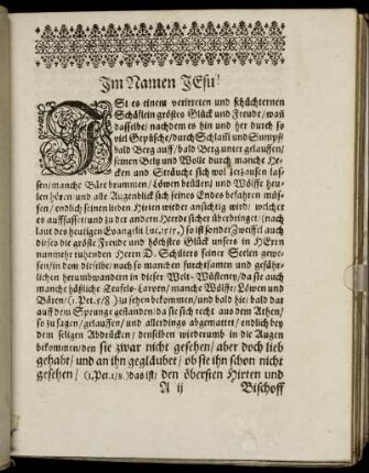 [Christliche Leichpredigt.]