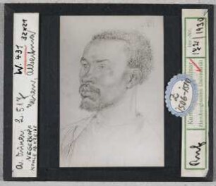 Albrecht Dürer: Kopf eines Afrikaners. Wien, Albertina