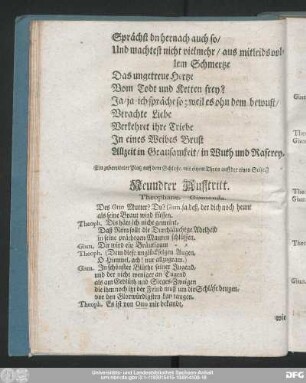 Neundter Aufftritt.