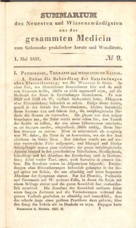 1. Mai 1837. No 9.