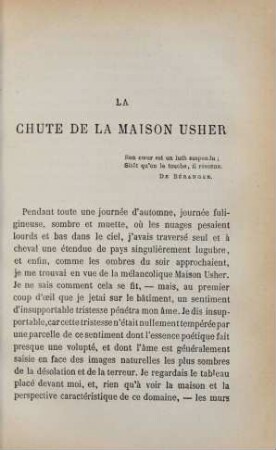 La chute de la maison Usher