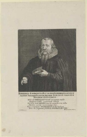 Bildnis des Iohannes Savbertus