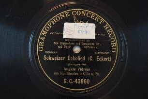 Schweizer Echolied / (C. Eckert)