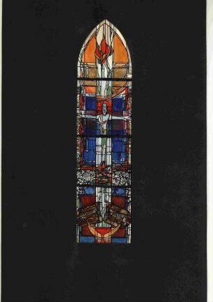 Entwurf für ein Altarfenster in der Evangelischen Kirche in Rhörda