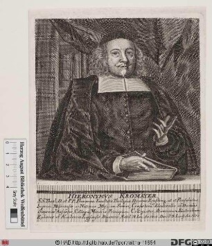 Bildnis Hieronymus Kromayer