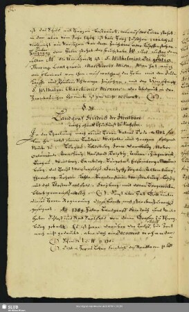 § 38-45 Landgraf Friedrich der Streitbare