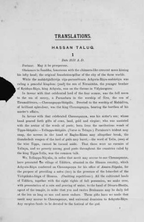 Hassan Taluk