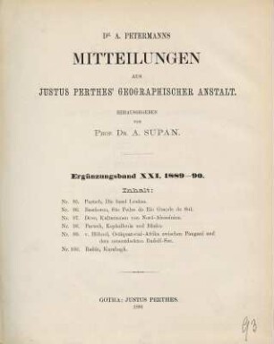 Karabagh : Bericht über die im Sommer 1890 im russischen Karabagh von Gustav Radde und Jean Valentin ausgeführte Reise ; mit Karte