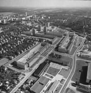 Hansaviertel in Frankfurt/Oder : Blickrichtung Südosten