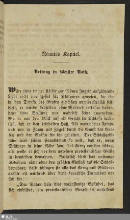 Neuntes Kapitel. Rettung in höchster Noth