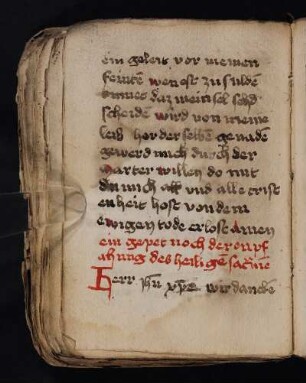 Gebet des Milicius nach dem Abendmahl