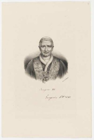 Bildnis des Gregoire XVI.