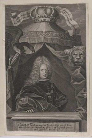 Bildnis des Carolus VI., Kaiser des Römisch-Deutschen Reiches