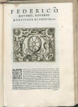 Federico Rovero, Rotario Monsignor Di Ceresola.