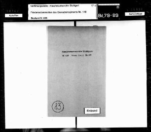 Personalpapiere von Mannschaften der Jahresklasse 1885